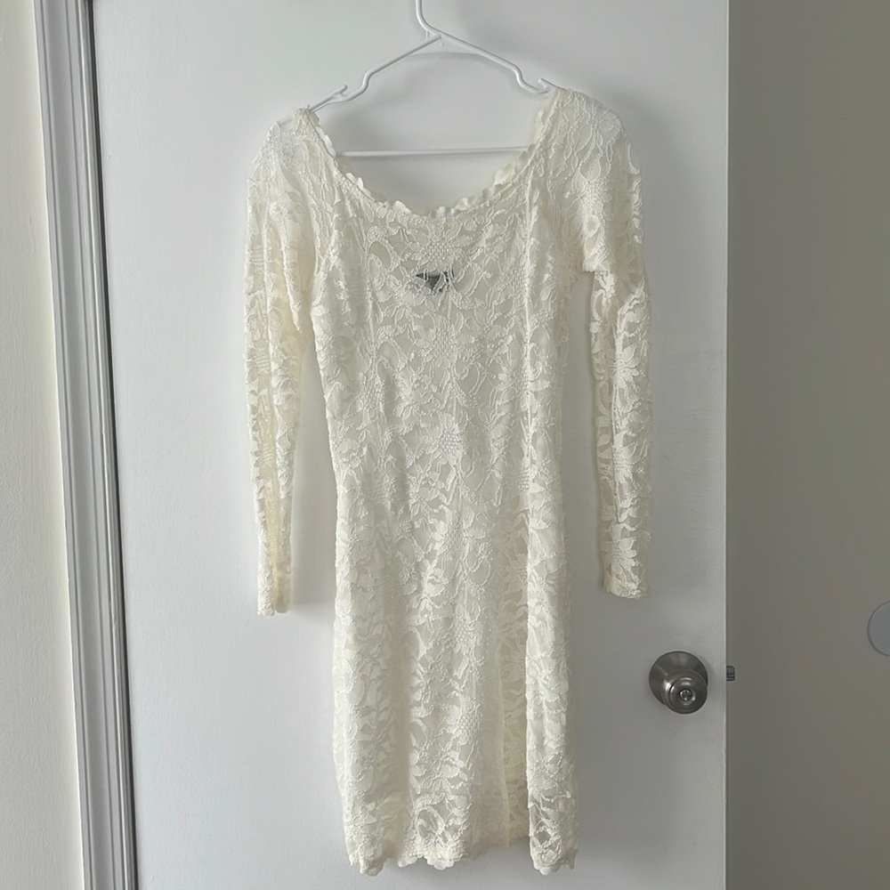 Jump apparel Off white color size 3/4